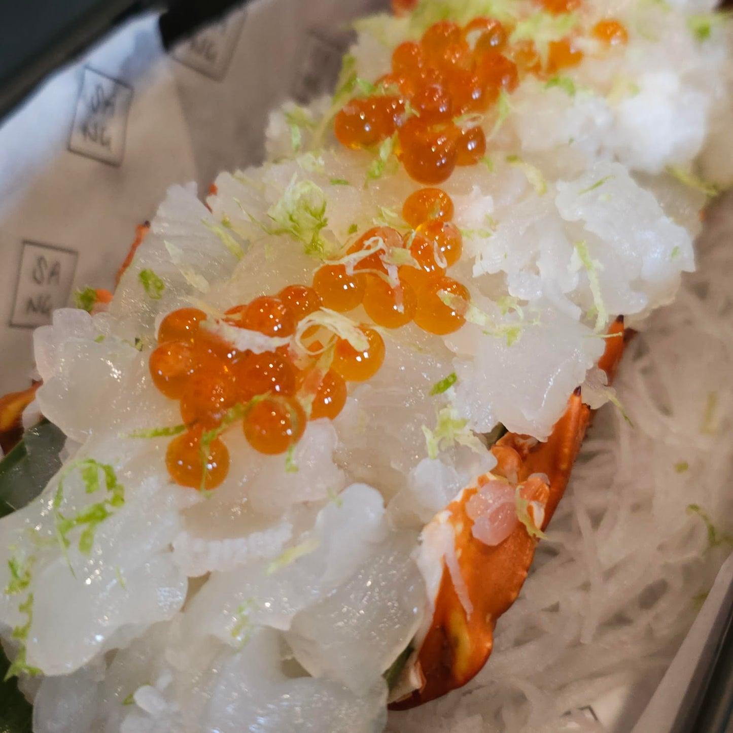 Live Lobster Sashimi (Pre-order)
